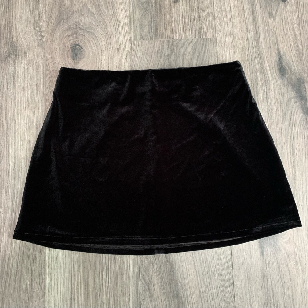 French Connection Velvet Skirt